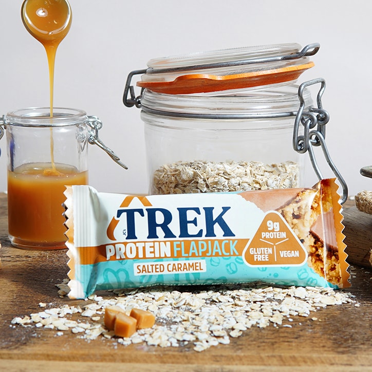 Trek Salted Caramel Protein Flapjack 50g